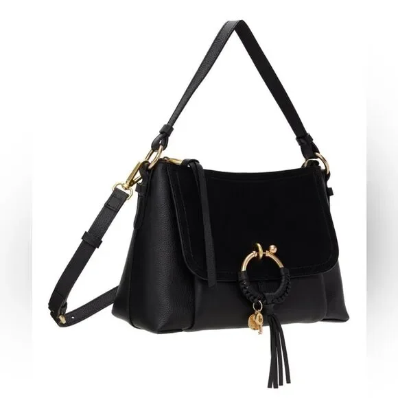 See by Chloe Joan Small Hobo Bag in Black, Excellent - Picture 3 of 15
